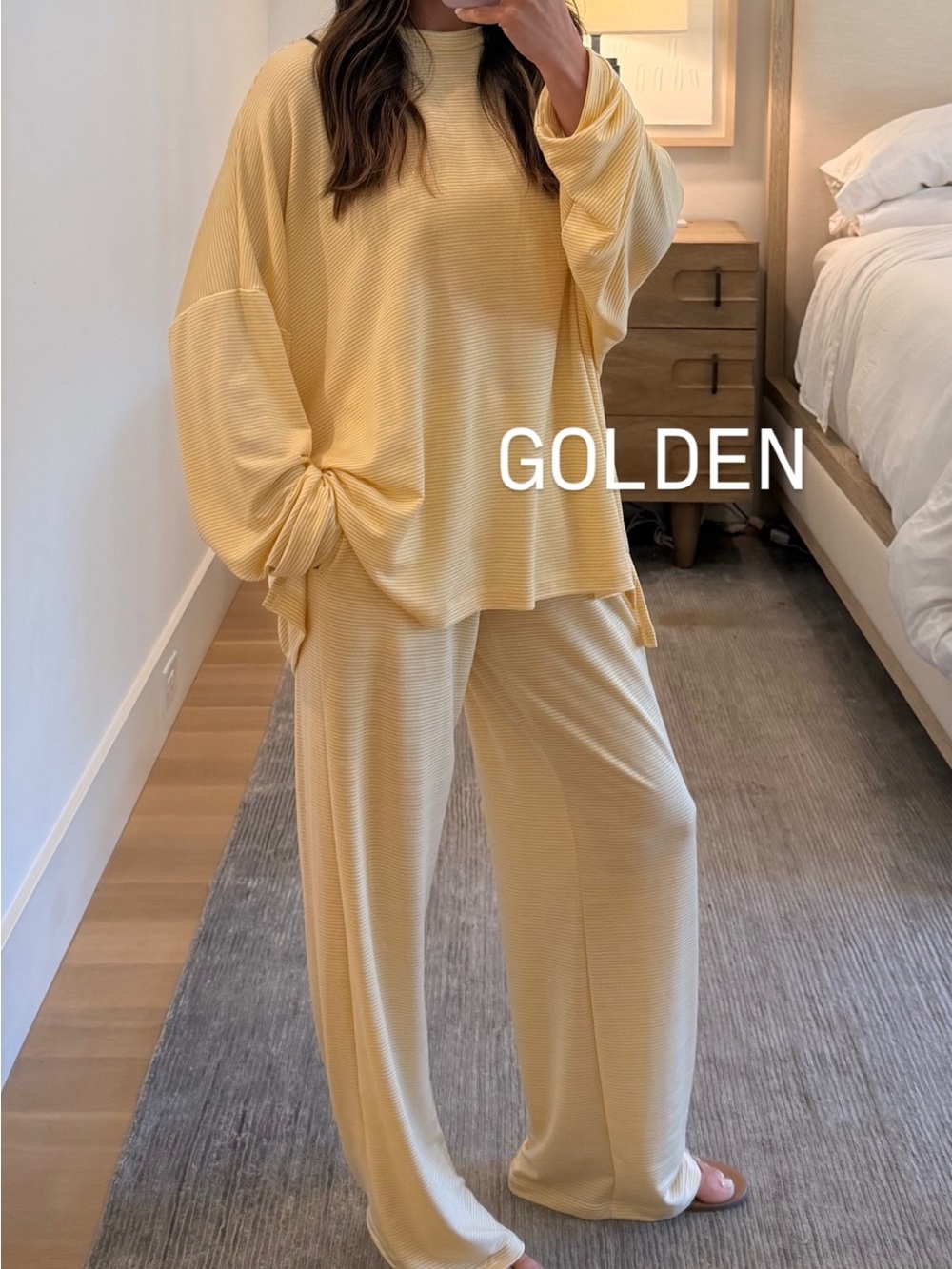 Talulah Sunday Soft Striped Set